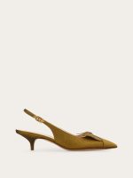 Ferragamo Soft bow slingback pump
